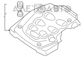 Capacul motorului central Infiniti FX35 03-08