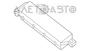 Subwoofer-ul Nissan Leaf 11-17 SL BOSE are logo-ul șters.