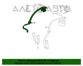 Centura de siguranță spate stânga pentru Toyota Camry v55 15-17 SUA gri.