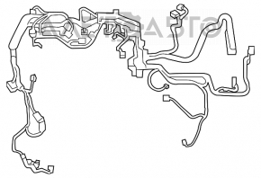 Cablu de motor Toyota Camry v55 15-17 2.5 SUA