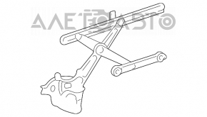 Mecanism de ridicare geam fata dreapta Lexus GX470 03-09 cu motor nou original OEM