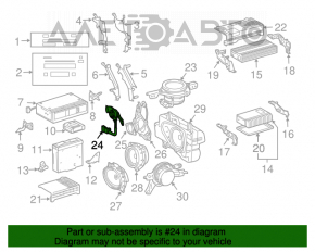 Пищалка правая Lexus GX470 03-09