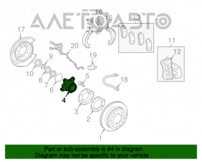 Rulment spate dreapta Lexus GX470 03-09