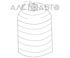 Pernele de aer din spate dreapta pentru Lexus GX470 03-09.