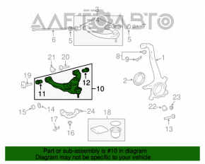 Maneta inferioară față stânga Lexus GX470 03-09