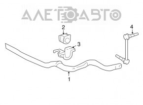 Stabilizatorul frontal pentru Lexus GX470 03-09