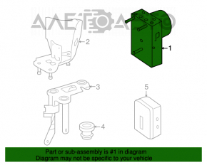 ABS Mercedes W164 ML W251 R