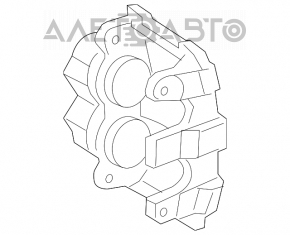 Suport dreapta față Mercedes W164 ML X164 GL W251 R cu 2 pistoane