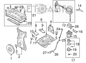 Schimbător de căldură de ulei Mazda CX-7 06-09