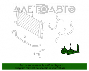 Насос охлаждения инвертора Lexus RX400h 06-09 новый OEM оригинал