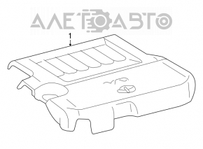 Capac motor Toyota Highlander 08-13 3.5