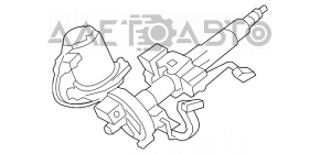 Рулевая колонка с ЭУР Toyota Highlander 08-13 2.7 3.5