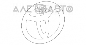 Emblema Toyota, simbolul Toyota Highlander 08-13.