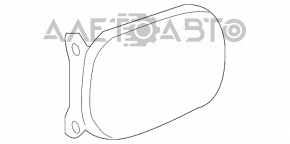 Capacul rezervorului de combustibil Toyota Highlander 08-13