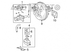 Amplificator de vidare Toyota Highlander 08-13 3.5