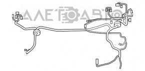 Проводка подкапотная с блоком предохранителей Toyota Highlander 08-13 3.5