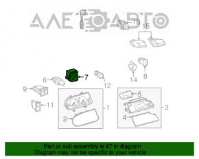 Controlul oglinzilor pentru Lexus IS250 IS300 IS350 06-13