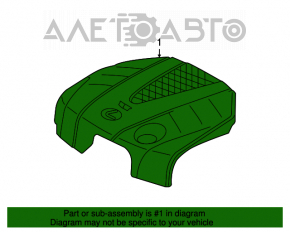 Capacul motorului Lexus IS250 14-20