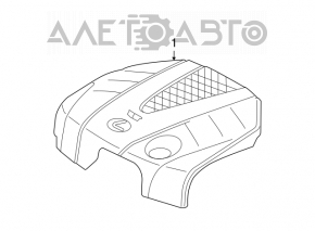 Capacul motorului Lexus IS250 14-20