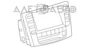 Monitor, display, navigație Lexus IS250 06-10