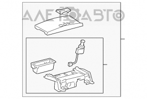 Пепельница консоли передняя Lexus IS250 IS300 IS350 06-13