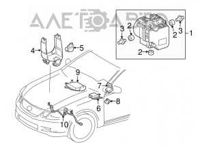 ABS АБС Lexus IS350 06-13 RWD