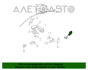 Senzor airbag dreapta spate pentru Lexus IS250 IS300 IS350 06-13