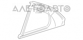 Стекло двери треугольник заднее правое Mercedes W221