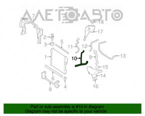 Teava de racire inferioara Mercedes W221