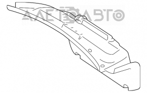 Capacul portbagajului Mercedes W221