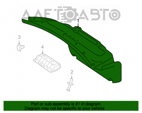 Capacul portbagajului Mercedes W221