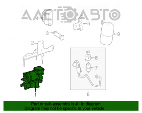 Compresorul suspensiei pneumatice pentru Mercedes W221.