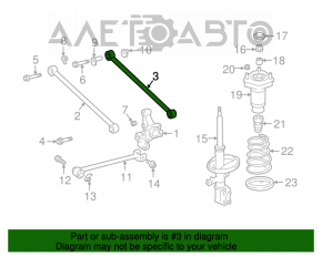 Maneta transversală spate stânga pentru Lexus RX300 98-03 FWD