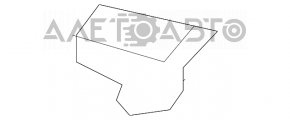 Capacul stropitorului farului drept Mercedes X164 GL