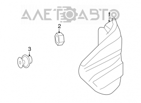 Lampa dreapta Mercedes X164 GL s-a innegrit, cromul trebuie polizat.