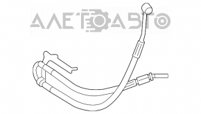 Furtun de înaltă presiune servodirecție Mercedes X164 GL450 GL500 GL550 nou original OEM