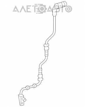 Senzorul ABS din partea dreapta fata pentru Mercedes W164 ML X164 GL