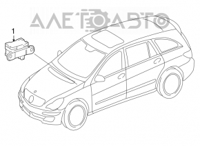 Senzorul de accelerare YAW RATE Mercedes X164 GL W164 ML W251 R