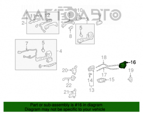 Blocare ușă spate stânga Toyota Avalon 05-12