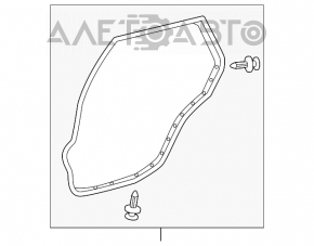 Уплотнитель двери задней правой Toyota Avalon 05-12