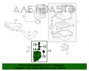 Coș de gunoi Toyota Avalon 05-12 nu are fragment