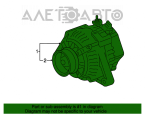 Генератор Toyota Avalon 05-12
