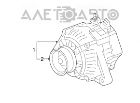 Генератор Toyota Avalon 05-12