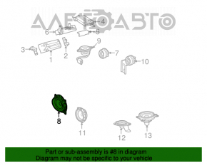 Динамик дверной передний правый Toyota Avalon 05-12 JBL