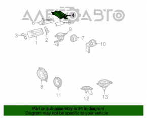 Amplificator Toyota Avalon 05-12 JBL