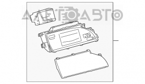 Monitor, display, navigație Toyota Avalon 05-12