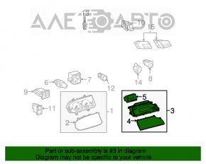 Monitor, display, navigație Toyota Avalon 05-12