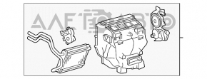 Корпус голый кондиционер, левая часть Toyota Avalon 05-12