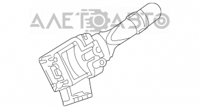 Comutatorul de sub volan din partea dreapta pentru Toyota Avalon 05-12