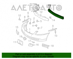 Amplificatorul de bara fata pentru Toyota Avalon 05-12